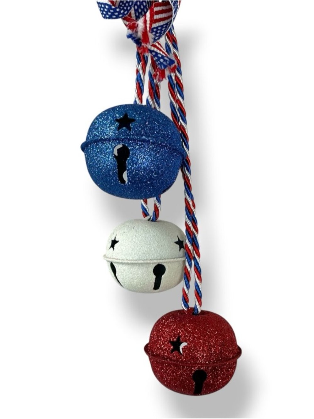 Patriotic Independence Day Home Decor Door Bell Hanger Flag Banner Small Flags - Picture 9 of 15